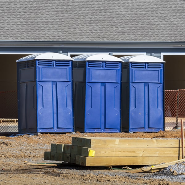 what is the maximum capacity for a single portable toilet in Kenton KY